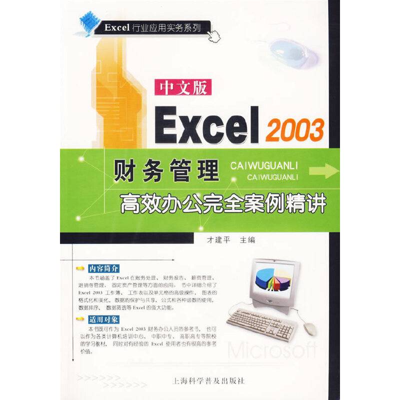 中文版Excel 2003财务管理高效办公完全案例精讲