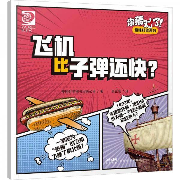 你猜对了！趣味科普系列：飞机比子弹还快？