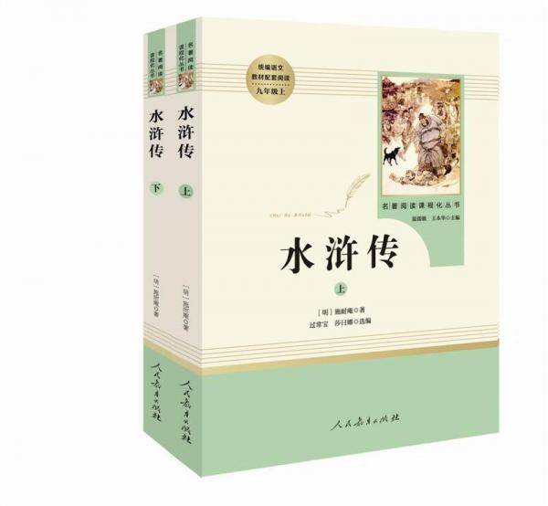 水浒传  人教版九年级上 教育部（统）编语文教材指定推荐必读书目 人民教育 名著阅读课程化丛书