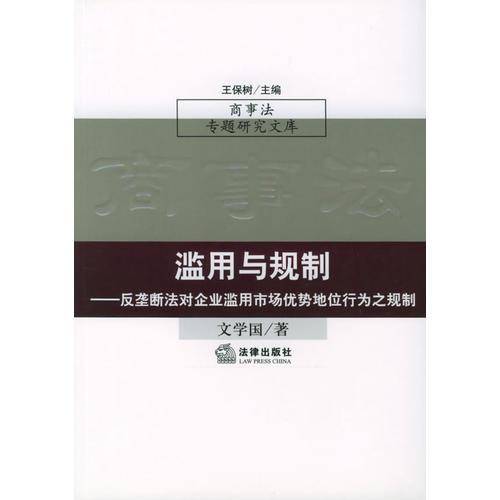 滥用与规制