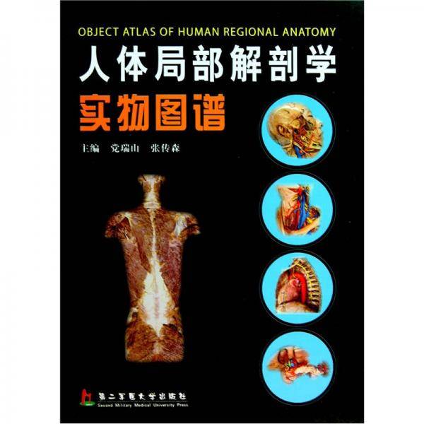 人体局部解剖学实物图谱
