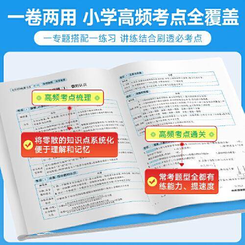 2025阳光同学小升初冲刺速刷卷冲刺小升初分类试卷真题卷数学历年真题试卷六年级小升初总复习人教版