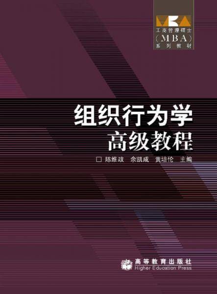 组织行为学高级教程