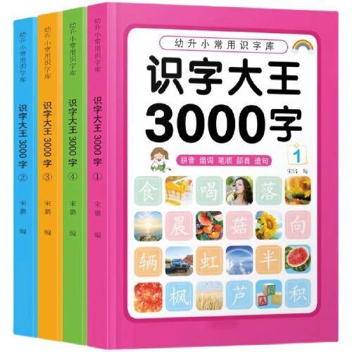 识字大王3000字全4册