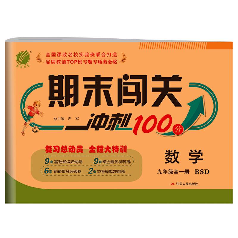 春雨教育・2018秋・期末闯关冲刺100分：数学（九年级全一册 BSD 换代升级版）