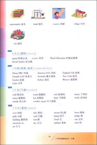 小学英语基础知识一本通