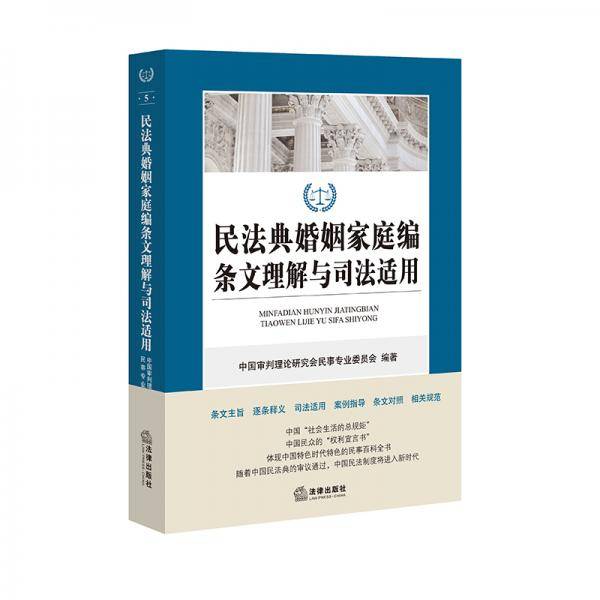 民法典婚姻家庭编条文理解与司法适用