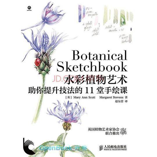 水彩植物艺术：助你提升技法的11堂手绘课