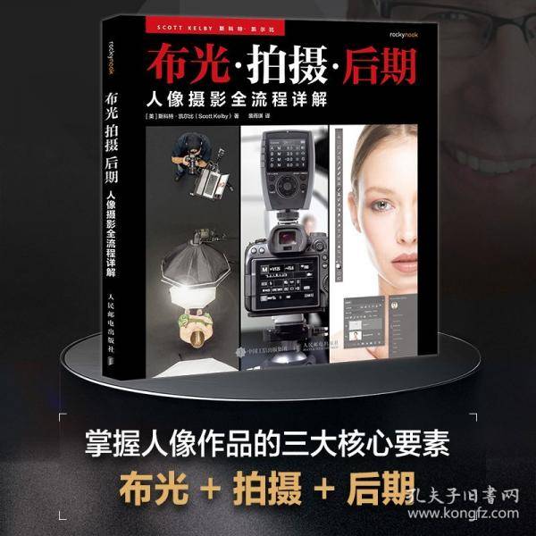 人像摄影全流程详解 布光拍摄后期