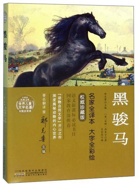黑骏马/世界儿童文学名著彩图全译本・小树苗经典文库