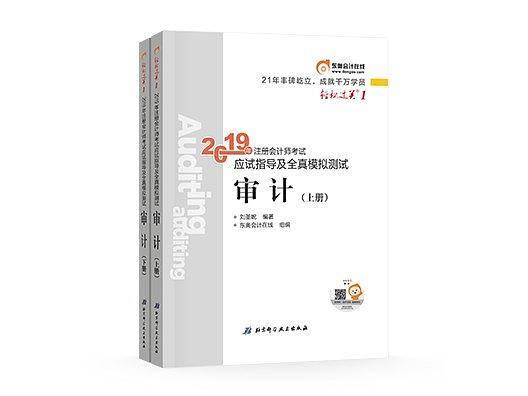 东奥2019年东奥注册会计师审计考试教材辅导书应试指导及全真模拟测试注会CPA 轻松过关1