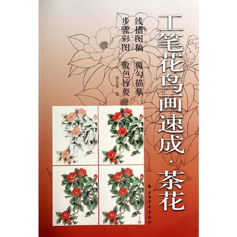 工笔花鸟画速成・茶花
