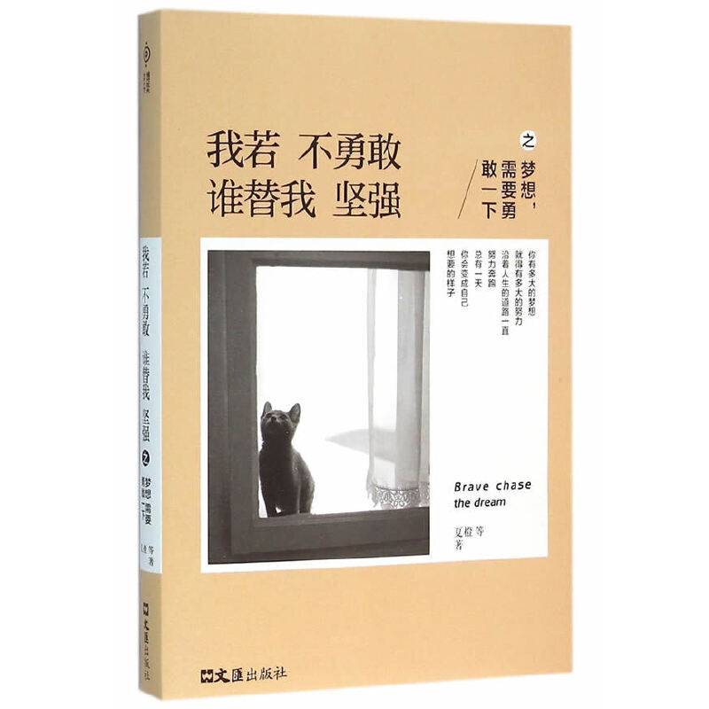 我若不勇敢谁替我坚强之梦想，需要勇敢一下