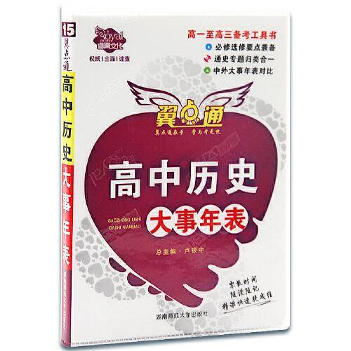 高中历史大事年表
