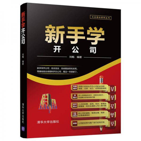 新手学开公司（大众创业系列丛书）