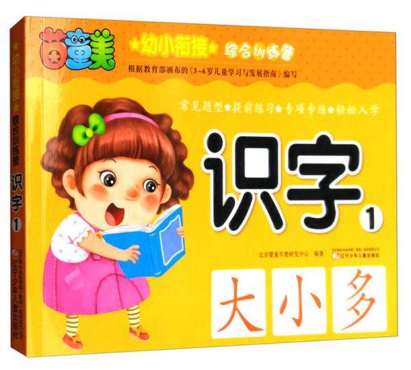 幼小衔接综合训练营：识字（1）