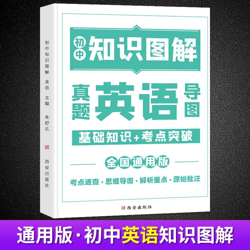 初中英语知识图解七八九年级数学公式定律及考点突破手册
