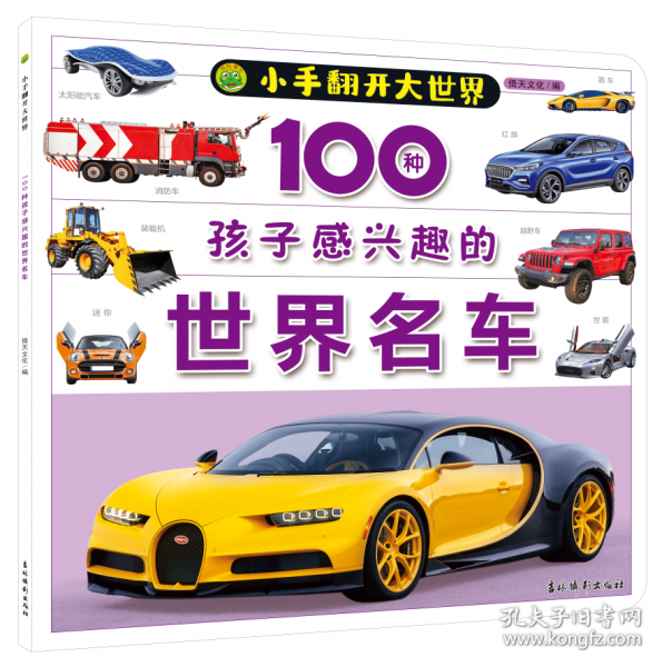 小手翻开大世界 100种孩子感兴趣的世界名车
