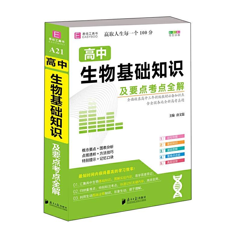 高中生物基础知识及要点考点全解