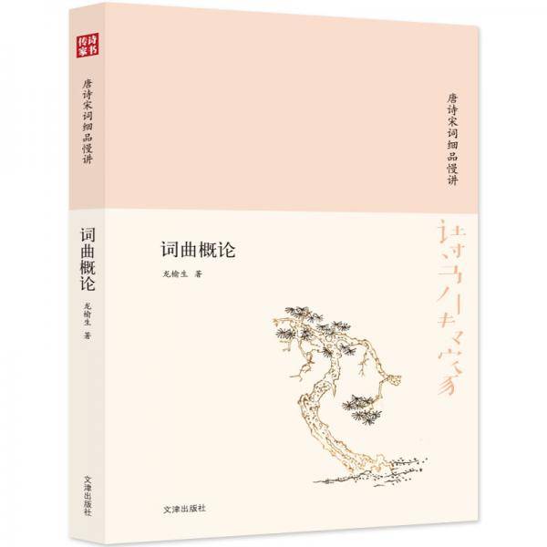诗书传家书系唐诗宋词细品慢讲-词曲概论