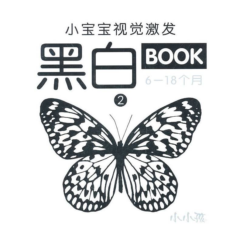 小宝宝视觉激发黑白BOOK  2
