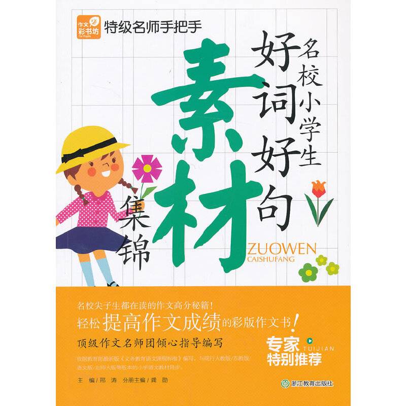 作文彩书坊：特级名师手把手 名校小学生好词好句素材集锦