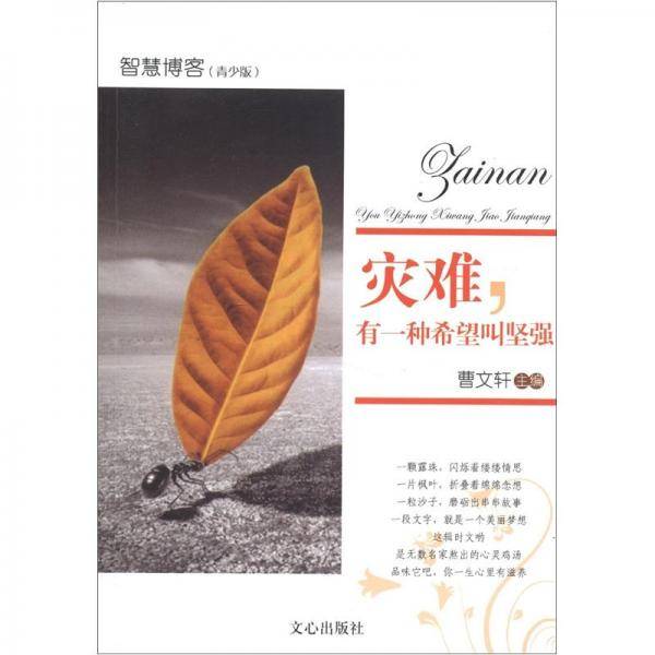 灾难，有一种希望叫坚强
