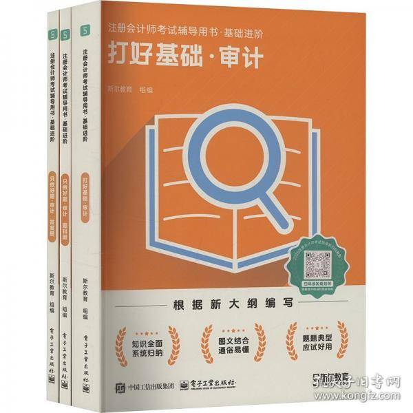 斯尔教育cpa2025打好基础只做好题25年注册会计名师讲义习题审计