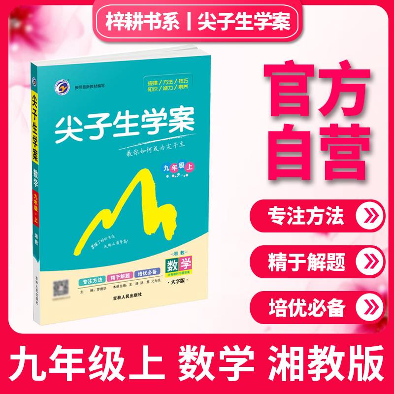 尖子生学案九年级上数学湘教版