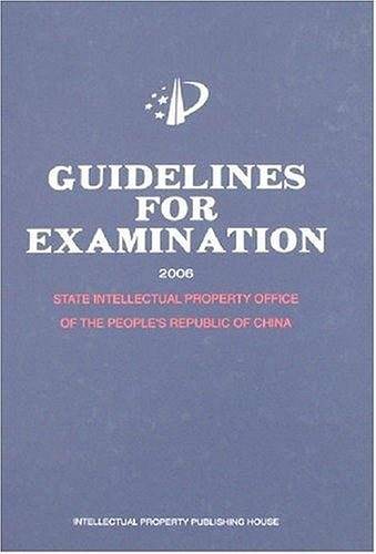 2006-GUIDELINES FOR EXAMIN ATION