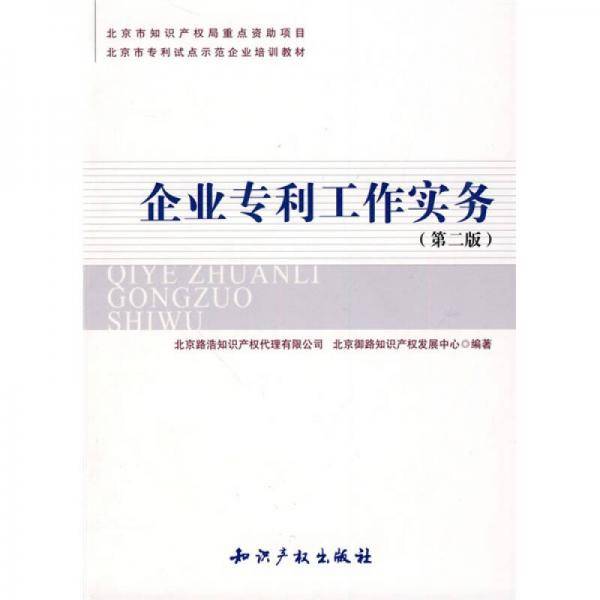 企业专利工作实务