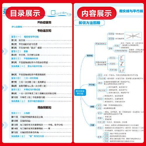 【2025暑假】全品温故知新寒暑假 初中数学人教版