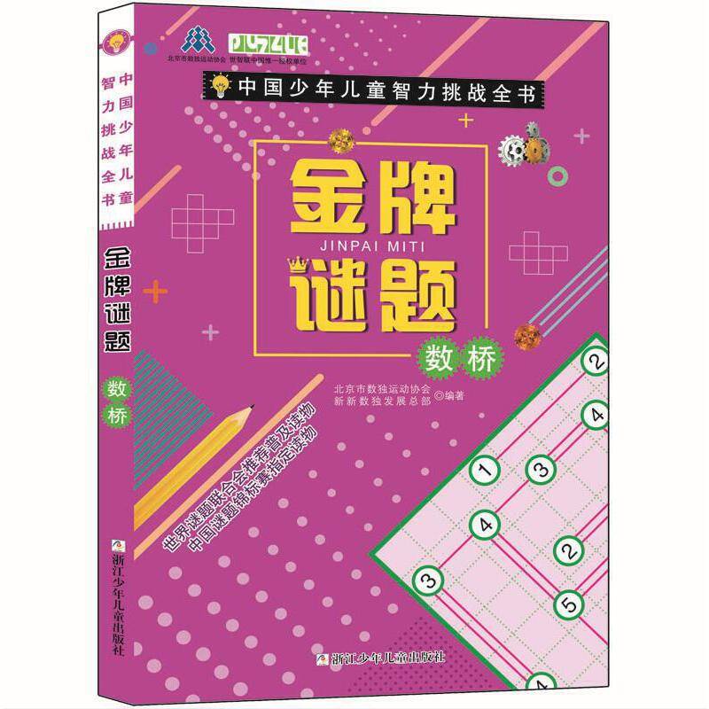 中国少年儿童智力挑战全书：金牌谜题・数桥