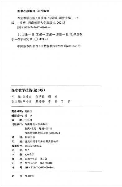课堂教学技能