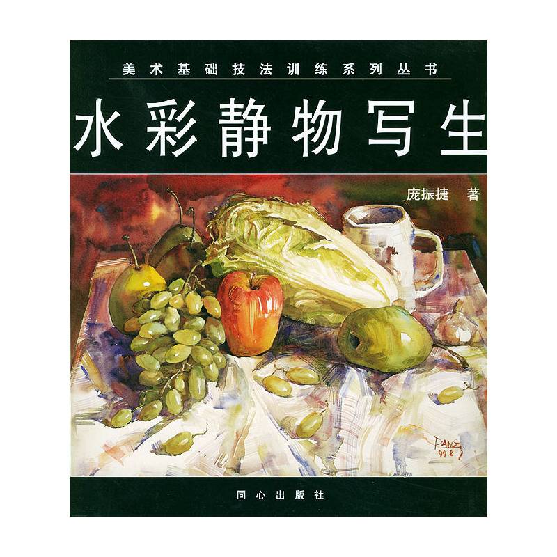 水彩静物写生/美术基础技法训练系列丛书