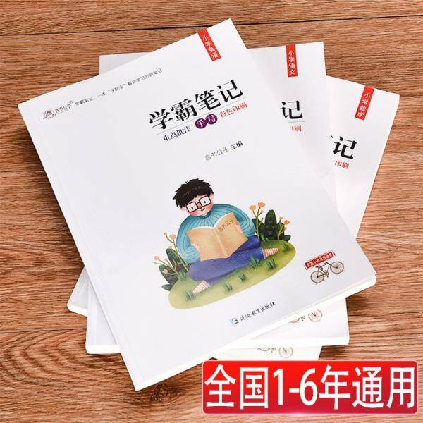 言书公子小学学霸笔记语文数学英语全套黄冈小学生一二三四五六年级小升初总复习资料课堂笔记资料包知识大全