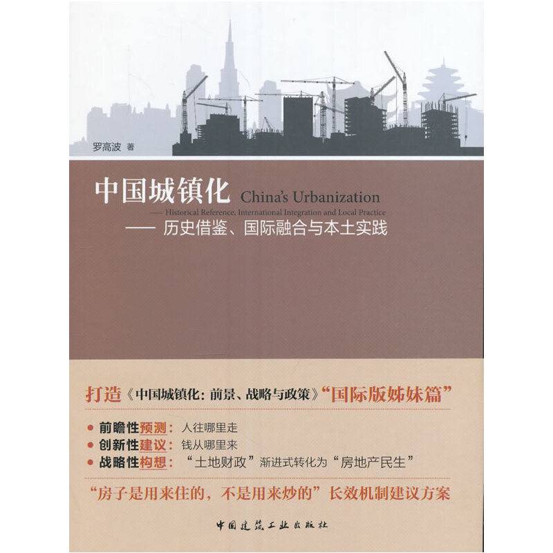 中国城镇化：历史借鉴、国际融合与本土实践
