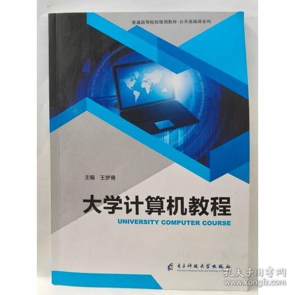 大学计算机教程 王梦倩 电子科技大学出版社 9787564778002