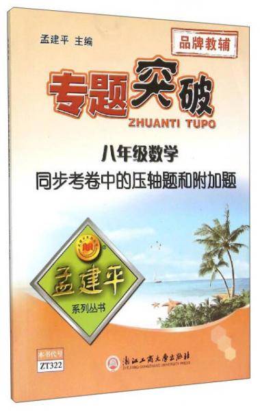 孟建平系列丛书・专题突破：八年级数学同步考卷中的压轴题和附加题
