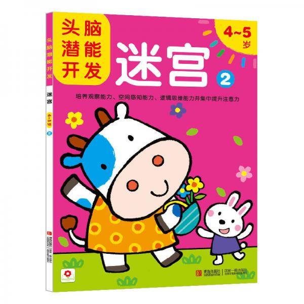 邦臣小红花・头脑潜能开发:迷宫2(4-5岁)