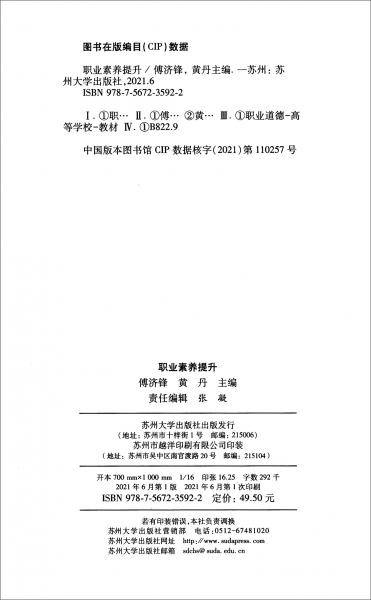 职业素养提升