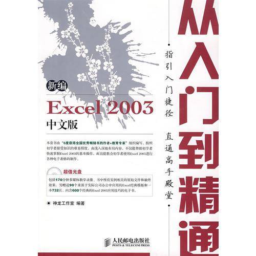 新编Excel 2003中文版从入门到精通-
