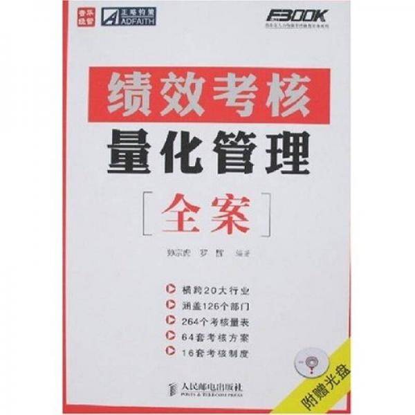 绩效考核量化管理全案