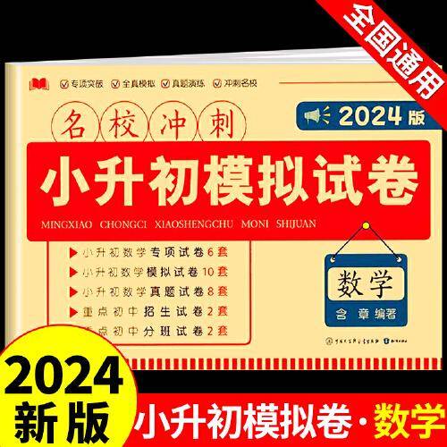名校冲刺小升初模拟试卷 数学
