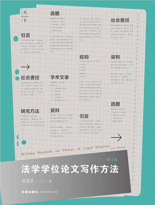 天下·法学学位论文写作方法