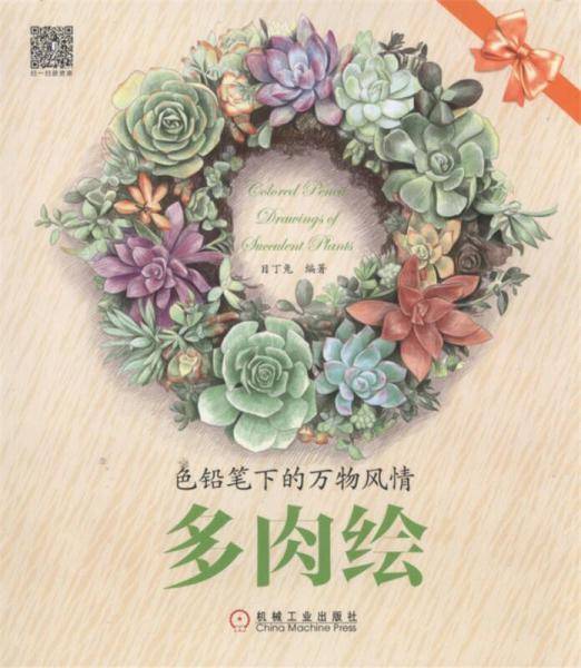 色铅笔下的万物风情:多肉绘