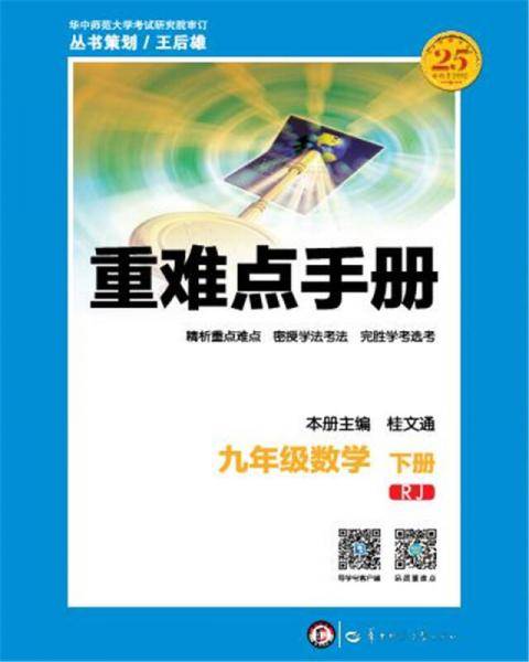 重难点手册 九年级数学（下册  RJ）