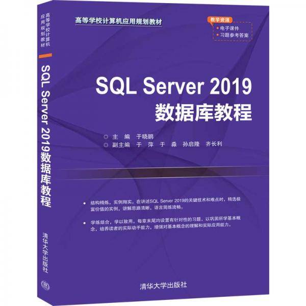SQL Server 2019数据库教程（高等学校计算机应用规划教材）