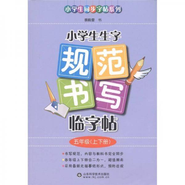 小学生生字规范书写临字帖