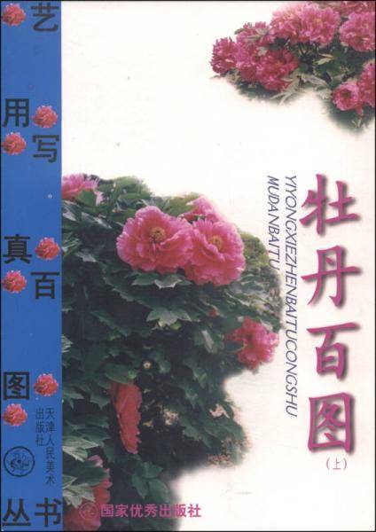 艺用写真百图丛书：牡丹（上）